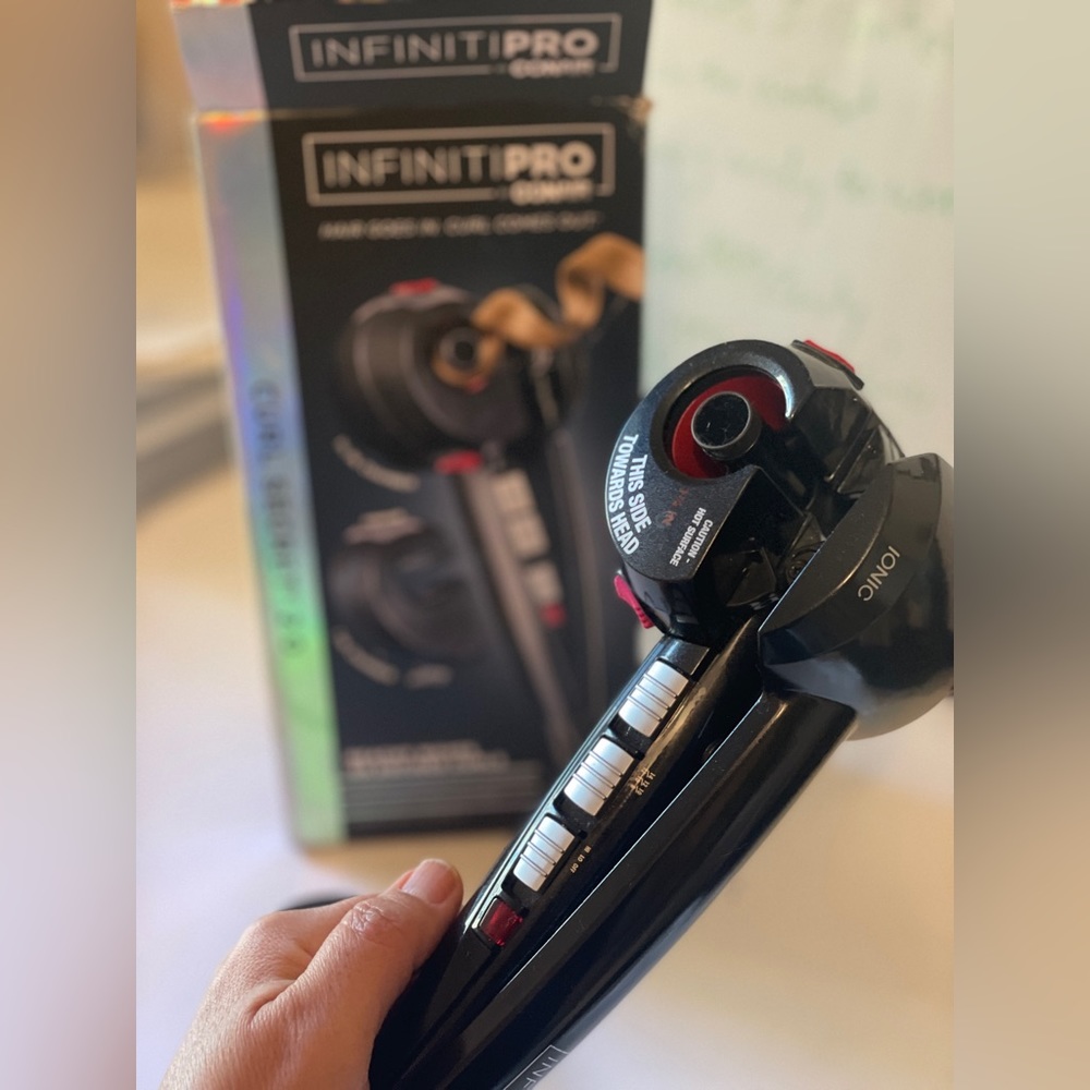 Conair InfinitiPRO Curl Secret 2.0 Curling Iron, Black